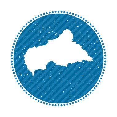 Ülke vektör illüstrasyonu haritalı otomobil çizgili geçmişe yolculuk etiketi