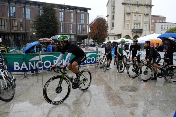 Legnano Italie Octobre 2021 Présentation Des Équipes Cyclistes Professionnelles Participant — Photo