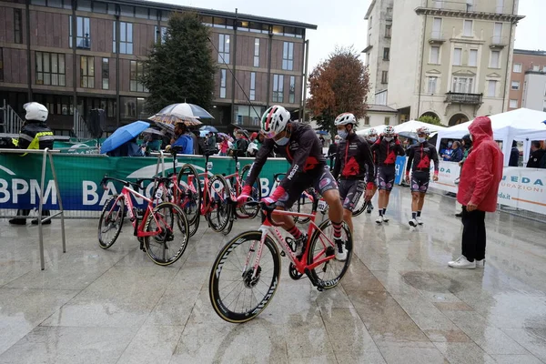 Legnano Italia Octubre 2021 Presentación Los Equipos Ciclistas Profesionales Participantes — Foto de Stock