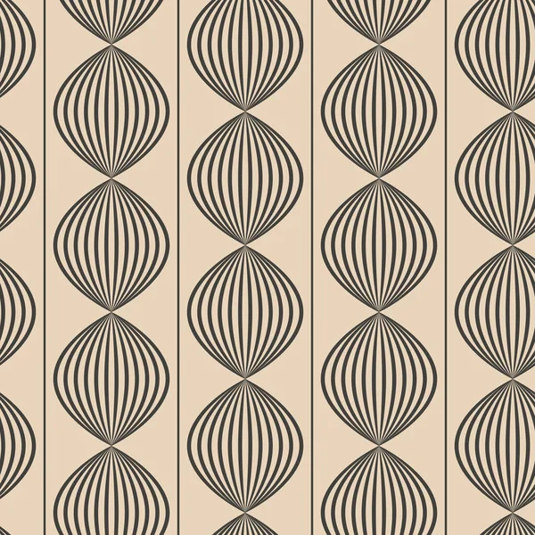 Retro style seamless pattern. Abstract vintage background. Ornament vector wallpaper Stock Vektor