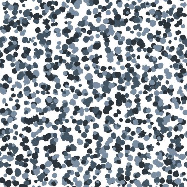 Seamless gravel texture. Repeating small stones surface background. Random pebble wallpaper. Grunge grain spots repeated effect. Speckles, particles, splashes, drops backdrop vector