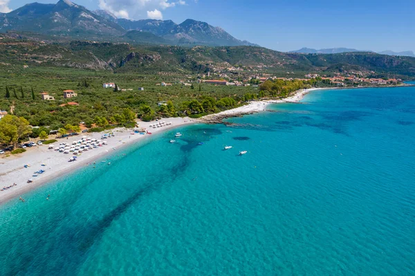 Yunanistan Mora Daki Messinian Mani Deki Kardamili Köyü Yakınlarındaki Ritsa — Stok fotoğraf