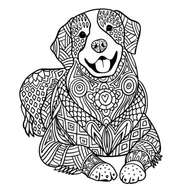 Şirin bir kedinin vektör çizimi