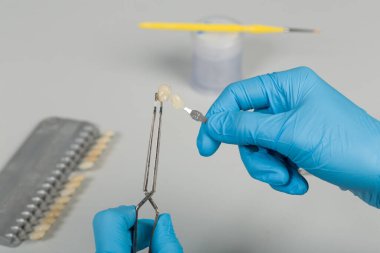 Diş kaplamasını kontrol et ya da gölge rehberi tak.