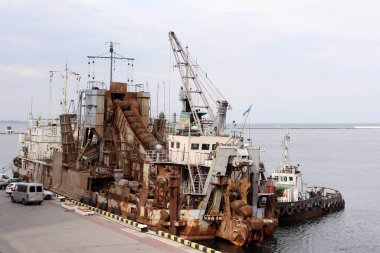 Odessa limanının altında tünel kazmak için tekne