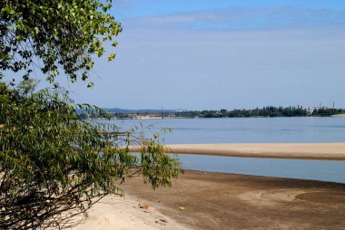 Nehir sahili şehri Kaniv Ukrayna
