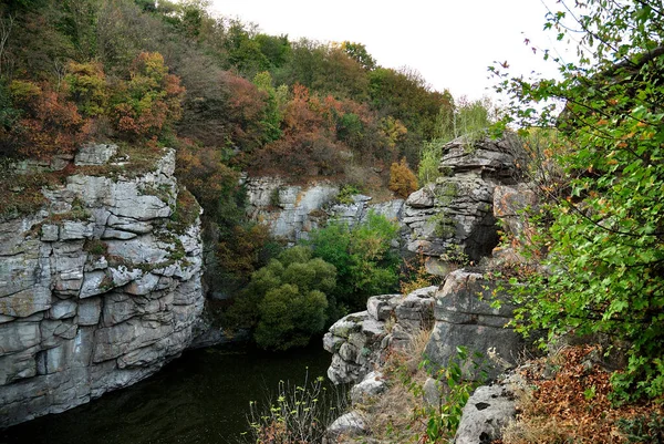 Buki Canyon Oekraïne Stenen Rivier — Stockfoto