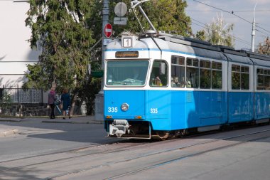 Vinnytsia sokaklarında tramvay