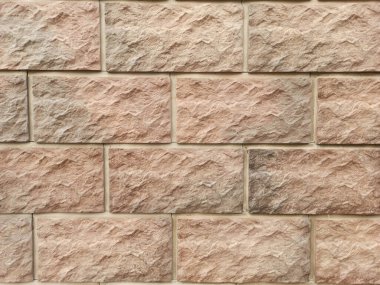 Güzel, aydınlık tuğla bina duvarı