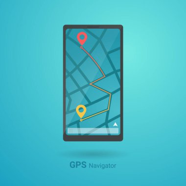 Akıllı telefondan GPS navigasyonu, Şehir haritası navigasyonu