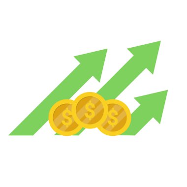 İş nakit azaltma konsepti. Yatırım büyüme süreci