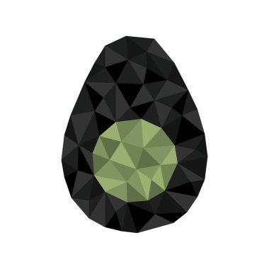 Çokgen geometrik kristal en iyi ödül veya kutlama için uygun yumurta muhafaza.