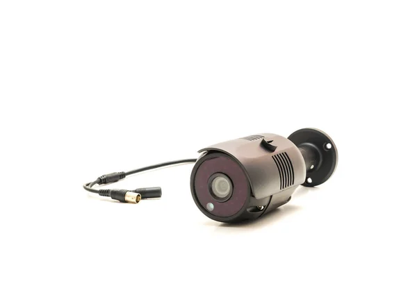 Siyah Alüminyum Hava Geçirmez Güvenlik Kamerası Güvenlik Kamerası Güvenlik Kamerası — Stok fotoğraf