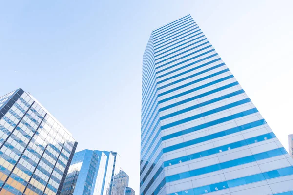 Blick Auf Wolkenkratzer Und Bürogebäude Der Innenstadt Von Oklahoma City — Stockfoto