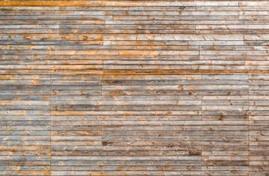 Eski tahta tahtalar, kır evindeki eski masanın yüzeyi. Arkaplan veya doku.