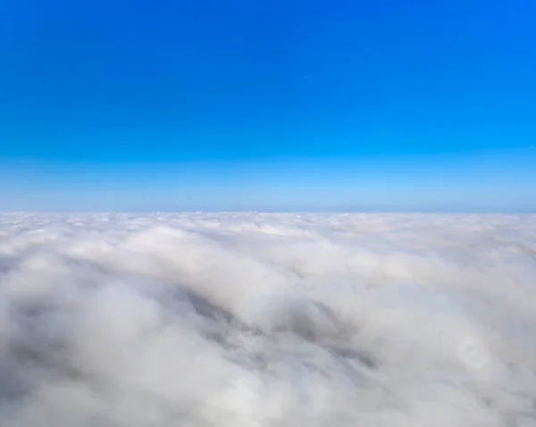 Morgendämmerung Über Den Wolken Wunderbar Ruhige Himmlische Landschaft — Stockfoto
