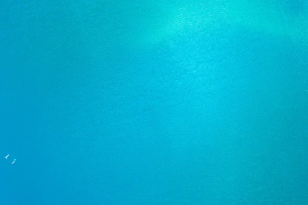 Agua Azul Fondo Natural Abstracto Textura Vista Del Dron — Foto de Stock