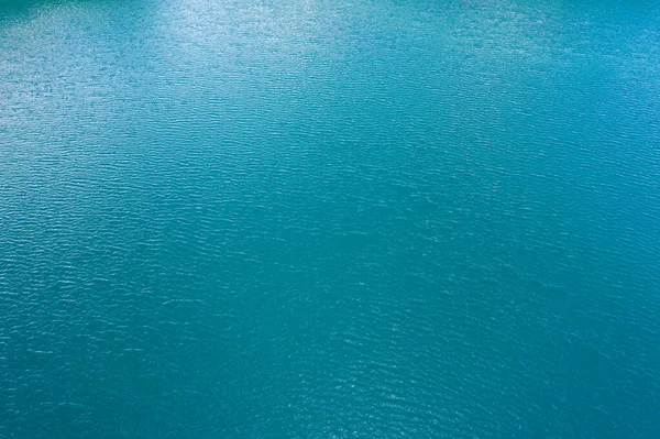 Eau Bleue Fond Naturel Abstrait Texture Vue Sur Drone — Photo