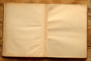 İçi boş, yırtık pırtık ve sarı bir kitap..