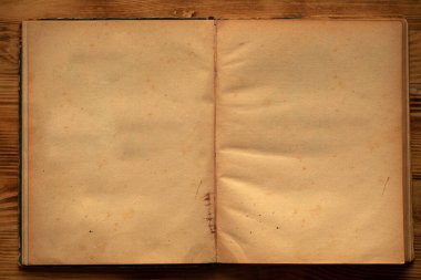 İçi boş, yırtık pırtık ve sarı bir kitap..