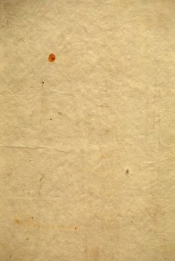 Eski bir kitaptan kağıt dokusu. Sarı arkaplan sayfası.