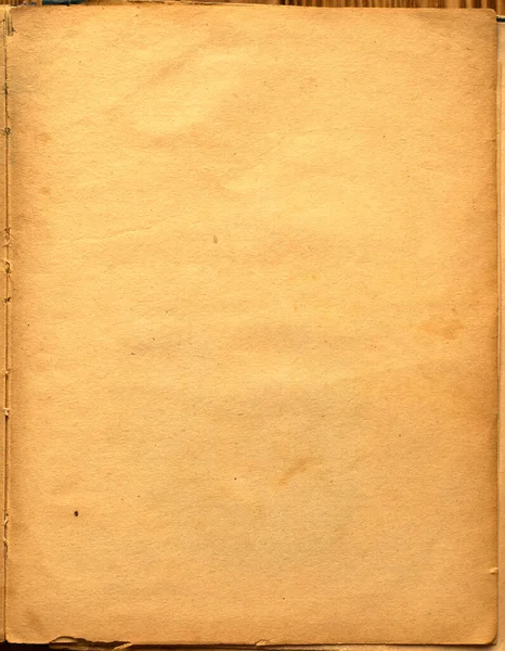 旧书里的纸质感黄页自然背景 — 图库照片