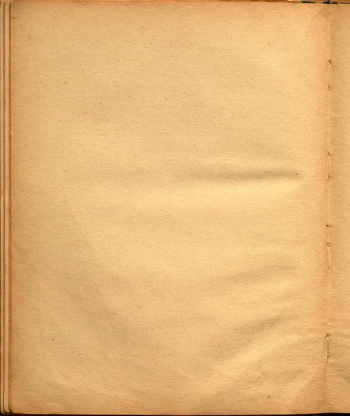 Паперова Текстура Старої Книги Жовтий Аркуш Природного Фону — стокове фото