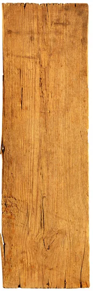 Eski ahşap tahta, doğal olarak yaşlanmış. Beyaz arkaplanda yüksek kaliteli yalıtkan.