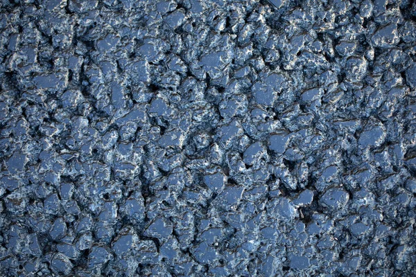Black Asphalt Texture Resin Garnet Crumb Abstract Background — Stockfoto