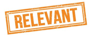 Turuncu grungy vintage dikdörtgen damgalı RELEVANT metin.