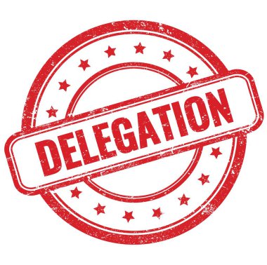 Kırmızı vintage grungy yuvarlak lastik damga üzerinde yetkilendirme metni.