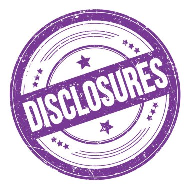 Menekşe çivit rengi yuvarlak dokuma damgası üzerine yazılar.