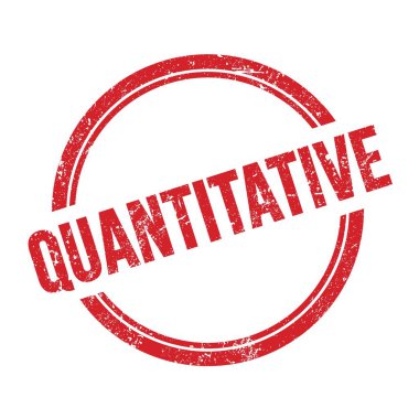 Kırmızı grungy vintage yuvarlak pul üzerine yazılmış niceliksel metin.