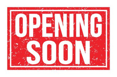 AÇIKLAR, kırmızı dikdörtgen damga işareti üzerine yazılmış kelimeler