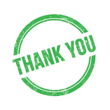 Teşekkürler. Yeşil, pasaklı, eski, yuvarlak damgalı bir mesaj..