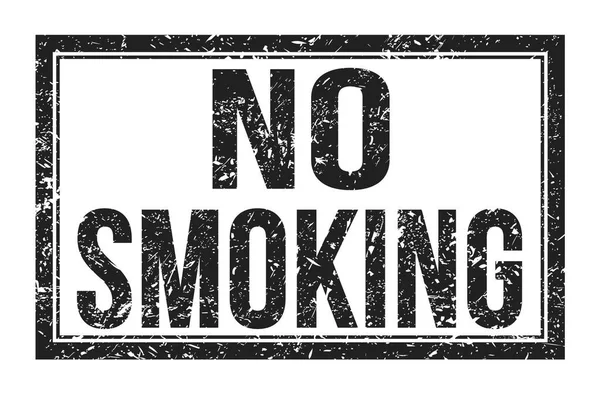 Kein Raucher Worte Auf Schwarzem Rechteck Stempelschild Geschrieben — Stockfoto