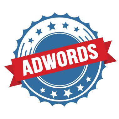 Kırmızı mavi rozet damgasında ADWorDS metni.