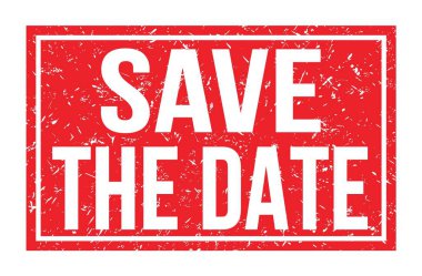 Tarihi kaydet, kırmızı dikdörtgen işareti üzerine yazılmış kelimeler