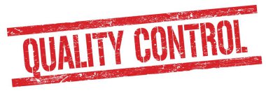 Kırmızı grungy dikdörtgen damga işareti üzerinde Kalibrelik Kontrol metni.