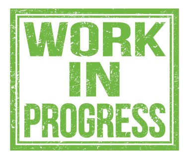 PROGRESS İŞ, yeşil kirli damga işareti üzerine yazılmış