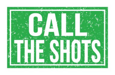 Çekimleri Çağır, yeşil dikdörtgen işareti üzerine yazılmış kelimeler