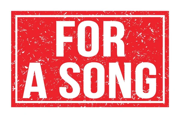 A Song için, kırmızı dikdörtgen işareti üzerine yazılmış kelimeler