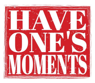 KİŞİN ANLARI, kırmızı grungy işareti üzerinde yazılı