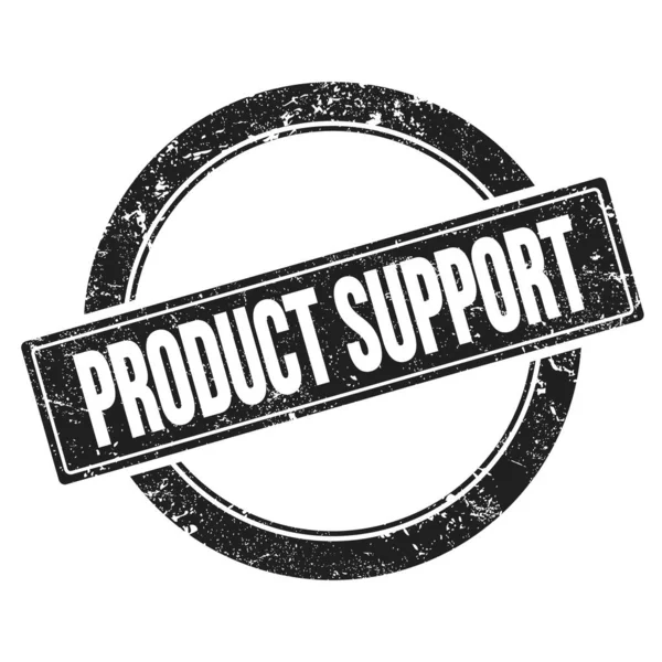 Product Support Text Black Grungy Vintage Stamp — Foto Stock