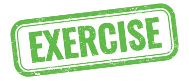 Yeşil grungy vintage dikdörtgen damgalı alıştırma metni.