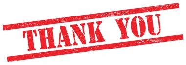 Kırmızı çirkin dikdörtgen vintage damga üzerine yazdığın mesaj için teşekkürler..