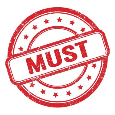 Kırmızı, pasaklı, eski, yuvarlak, lastik damgalı bir yazı olmalı..