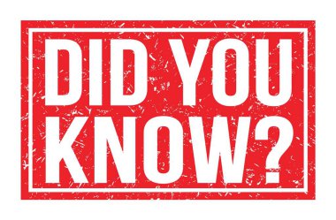 Kırmızı dikdörtgen damga işareti üzerine yazılan kelimeleri biliyor muydun?