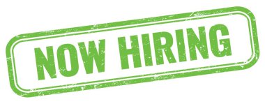 Şimdi kiralanan metin yeşil grungy vintage dikdörtgen damgası üzerine.