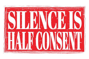 SILENCE BÜYÜK BÜYÜK, kırmızı grungy işareti üzerine yazılmış kelimeler